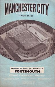 Manchester City v Portsmouth 1963/64